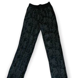Sandro Saint Germain Jacquard High Waisted Pants